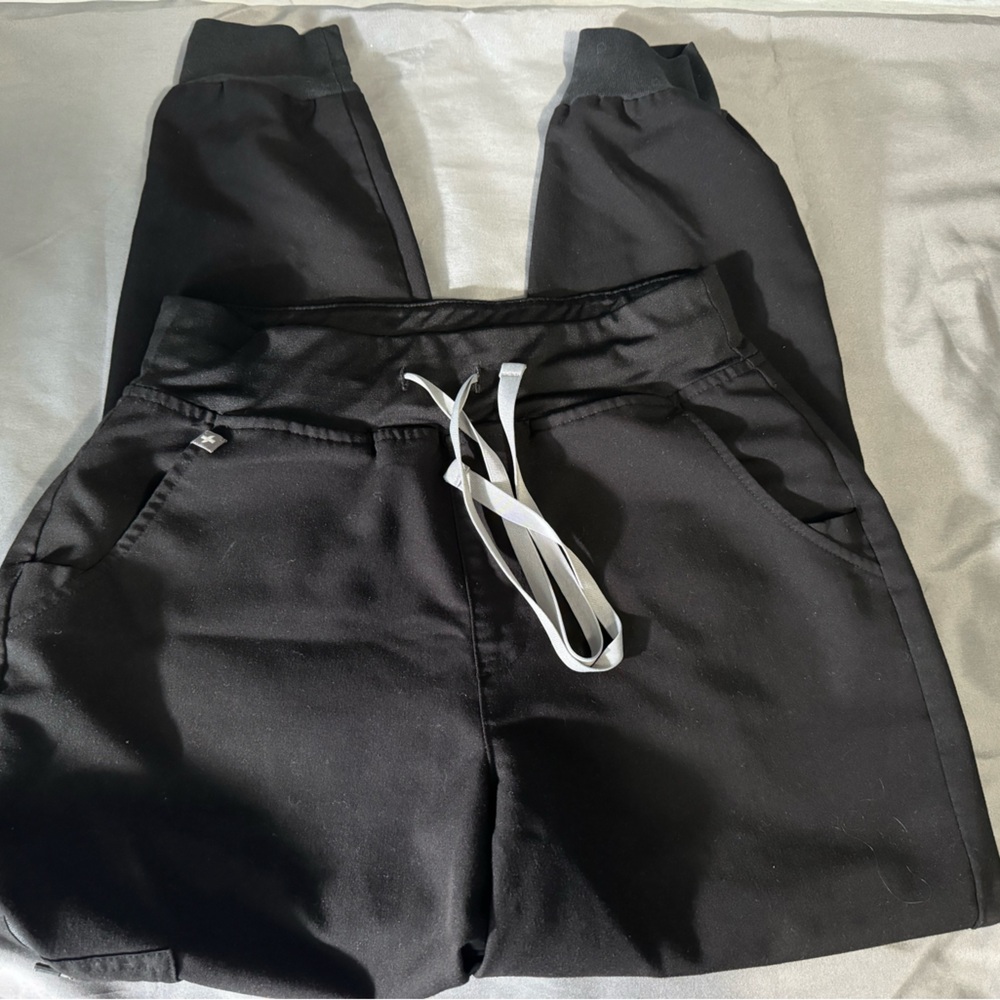 COPY - Figs Zamora Jogger Scub Pant Black S/P